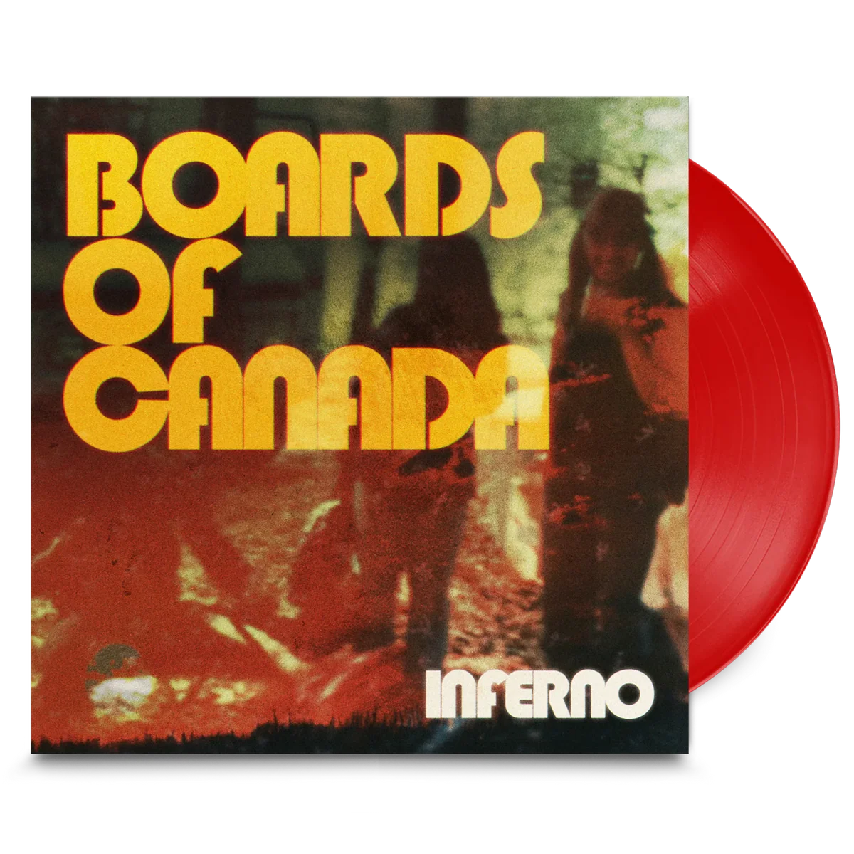 BOARDS OF CANADA - INFERNO (LIMITED EDITION, INDIE EXCLUSIVE, TRIPLE GATEFOLD OUTER SLEEVE, DELUXE EDITION, TRANSPARENT RED COLORED VINYL) (2 LP'S)