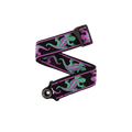 D'Addario Auto Lock Vintage Planet Waves, Lizards Green/Purple