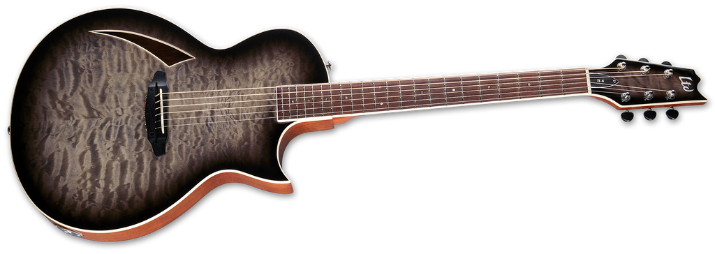 ESP LTD TL-6 QM CHARCOAL BURST (Discontinued)