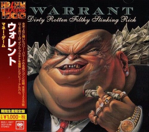 WARRANT - DIRTY ROTTEN FILTHY STINKING RICH (INCL. 2 BONUS TRACKS) [IMPORT]