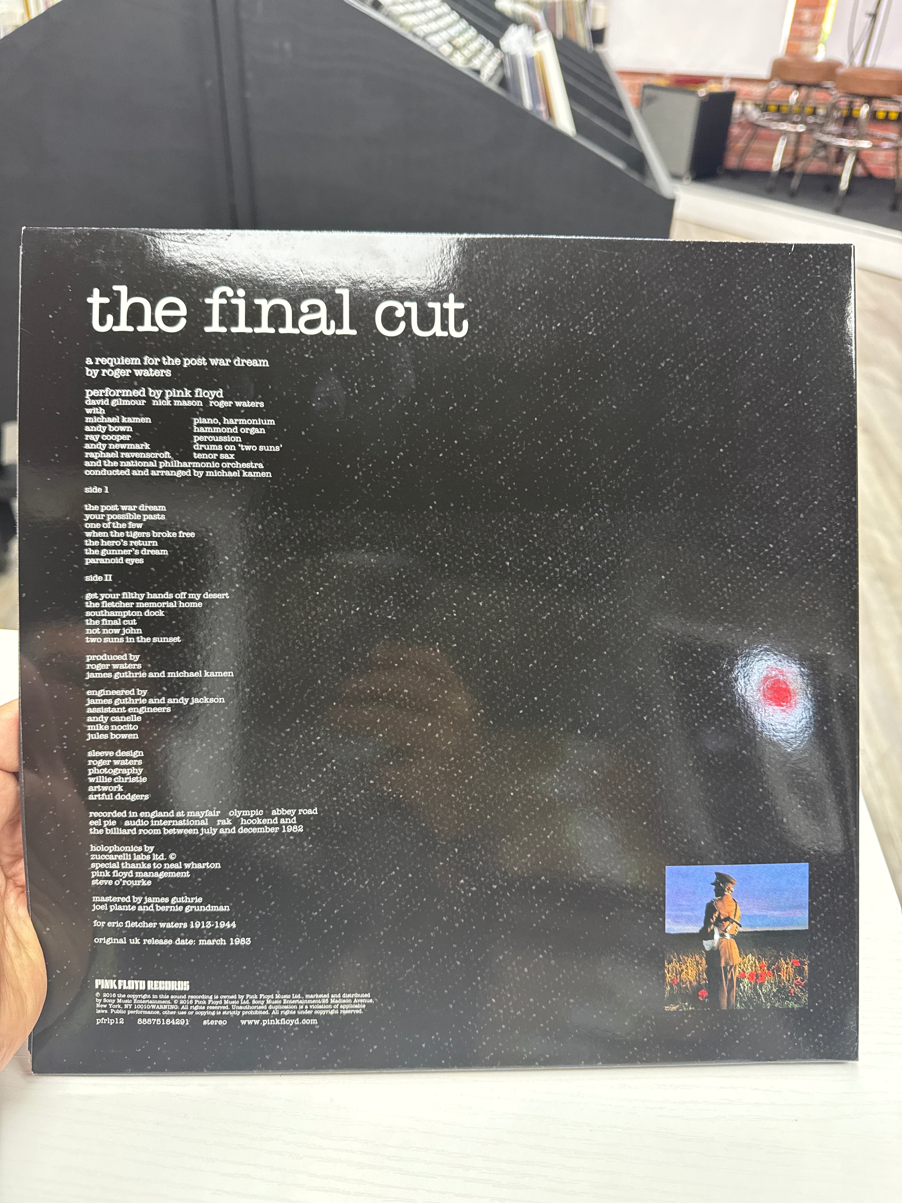PINK FLOYD - THE FINAL CUT
