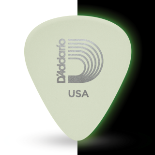 D'Addario Cellu-Glow Guitar Picks, Medium, 10 pack