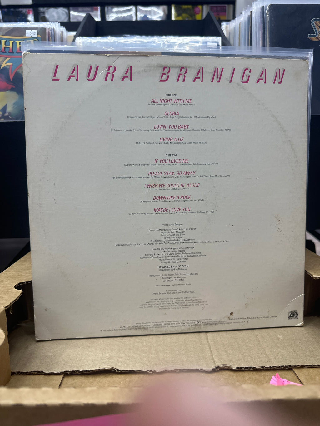 LAURA BRANIGAN - BRANIGAN