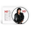 MICHAEL JACKSON - BAD (PICTURE DISC VINYL)