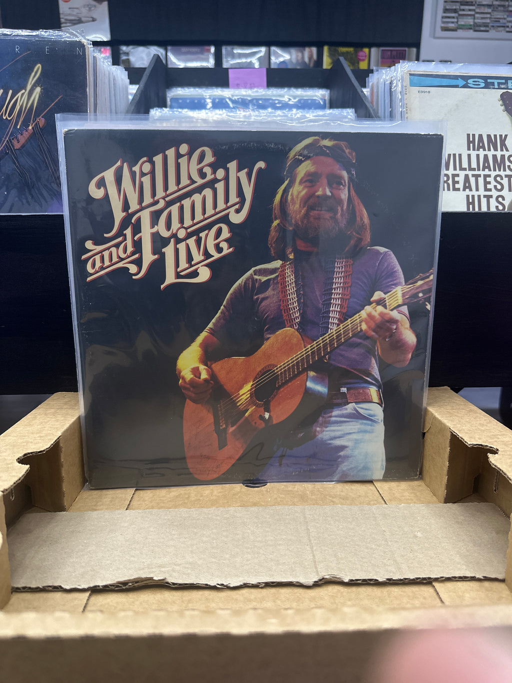 WILLIE NELSON AND FAMILY - WILLIE AND FAMILY LIVE