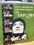 DON HO - YOU'LL NEVER FIND ANOTHER KANAKA LIKE... DON HO