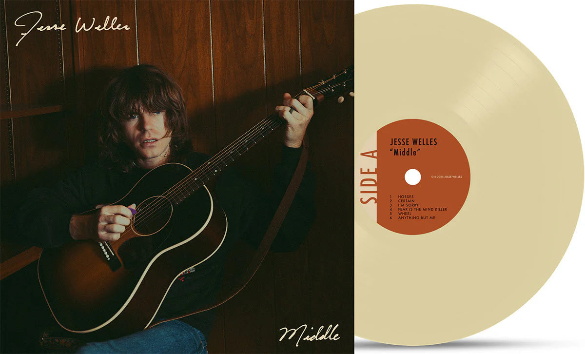 JESSE WELLES - MIDDLE (INDIE EXCLUSIVE) (GATEFOLD) [BONE WHITE VINYL]