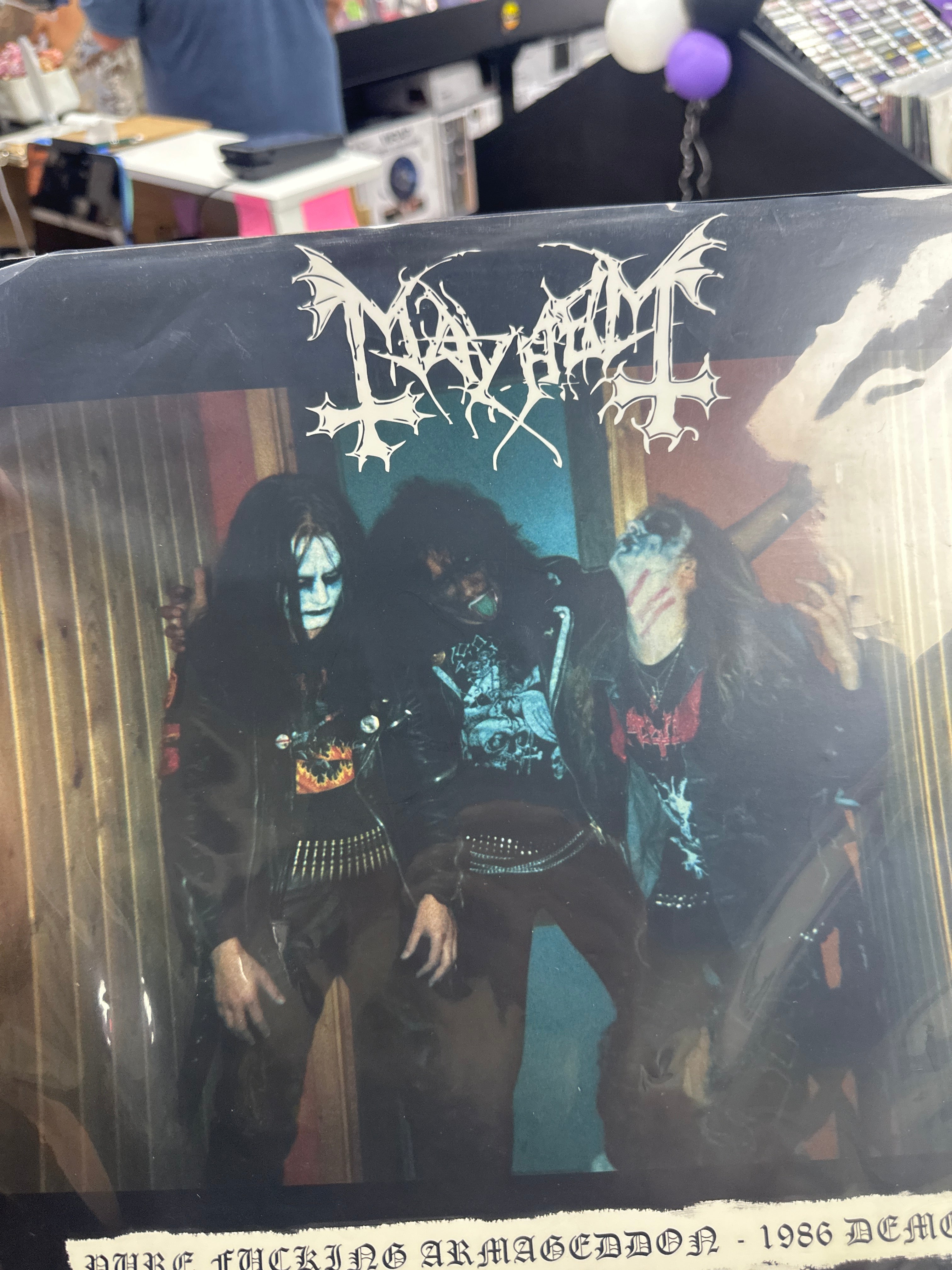 MAYHEM - PURE FUCKING ARMAGEDDON - 1986 DEMOS