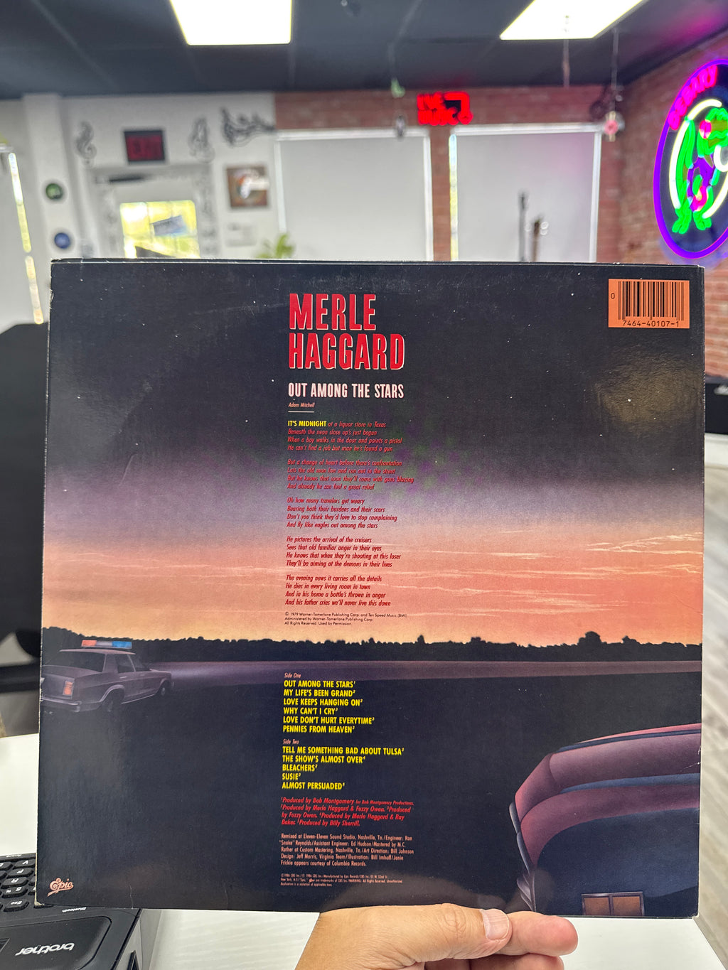 MERLE HAGGARD - OUT AMONG THE STARS