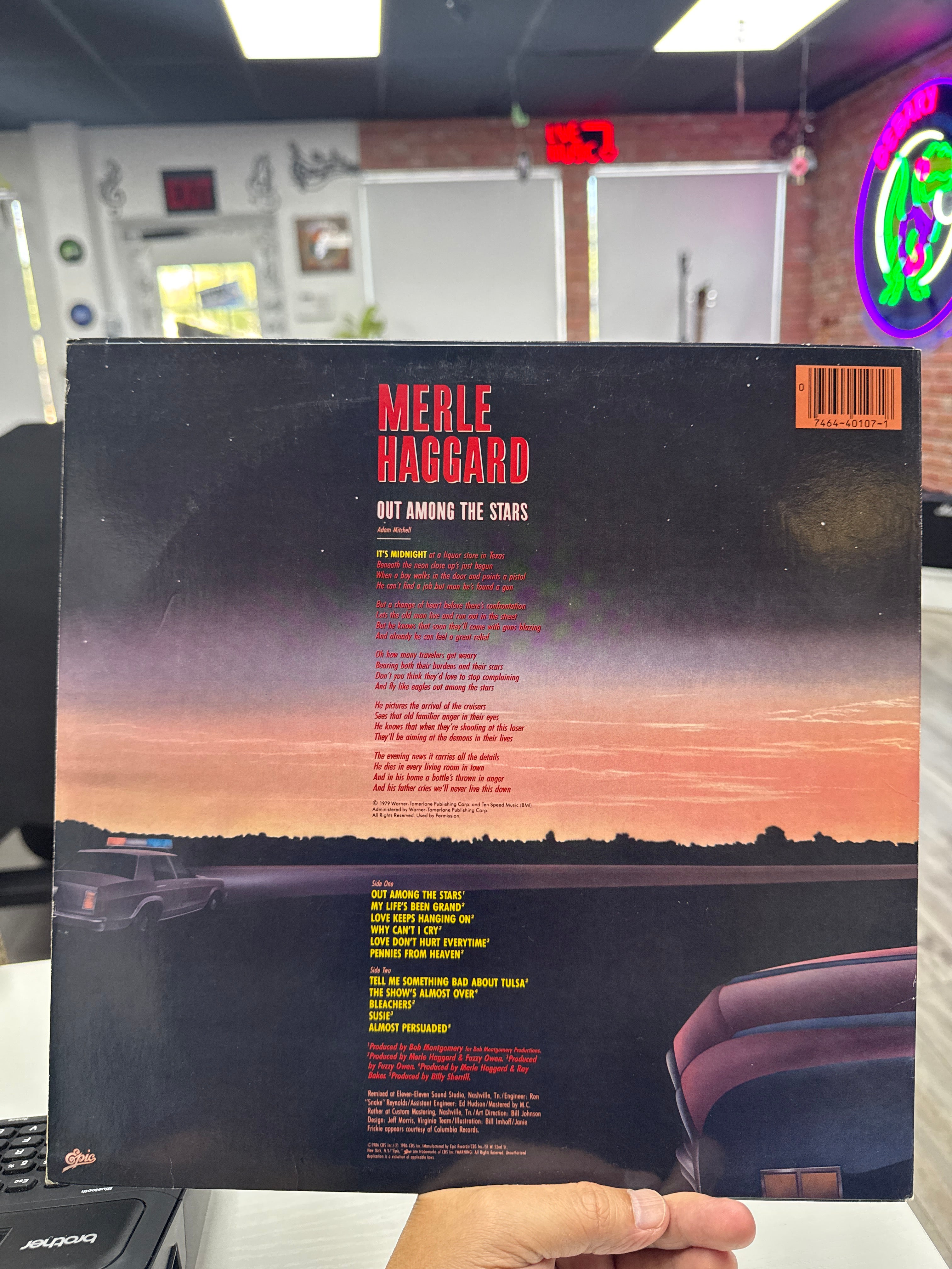 MERLE HAGGARD - OUT AMONG THE STARS