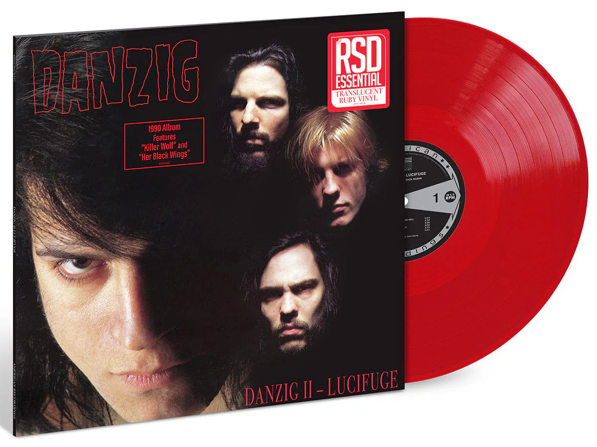 DANZIG - DANZIG II - LUCIFUGE (INDIE EXCLUSIVE) [TRANSLUCENT RUBY VINYL]