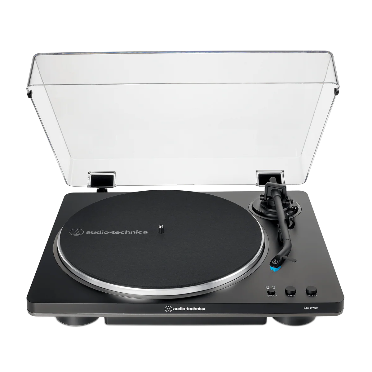 Audio-Technica - AT-LP70X-BG - FULLY AUTO BELT-DRIVE TT, BLACK/GREY