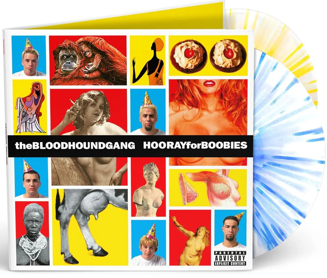 Bloodhound Gang - Hooray For Boobies: 20th Anniversary Edition (Blue/White/Yellow Splatter Colored Vinyl) (2 Lp's)
