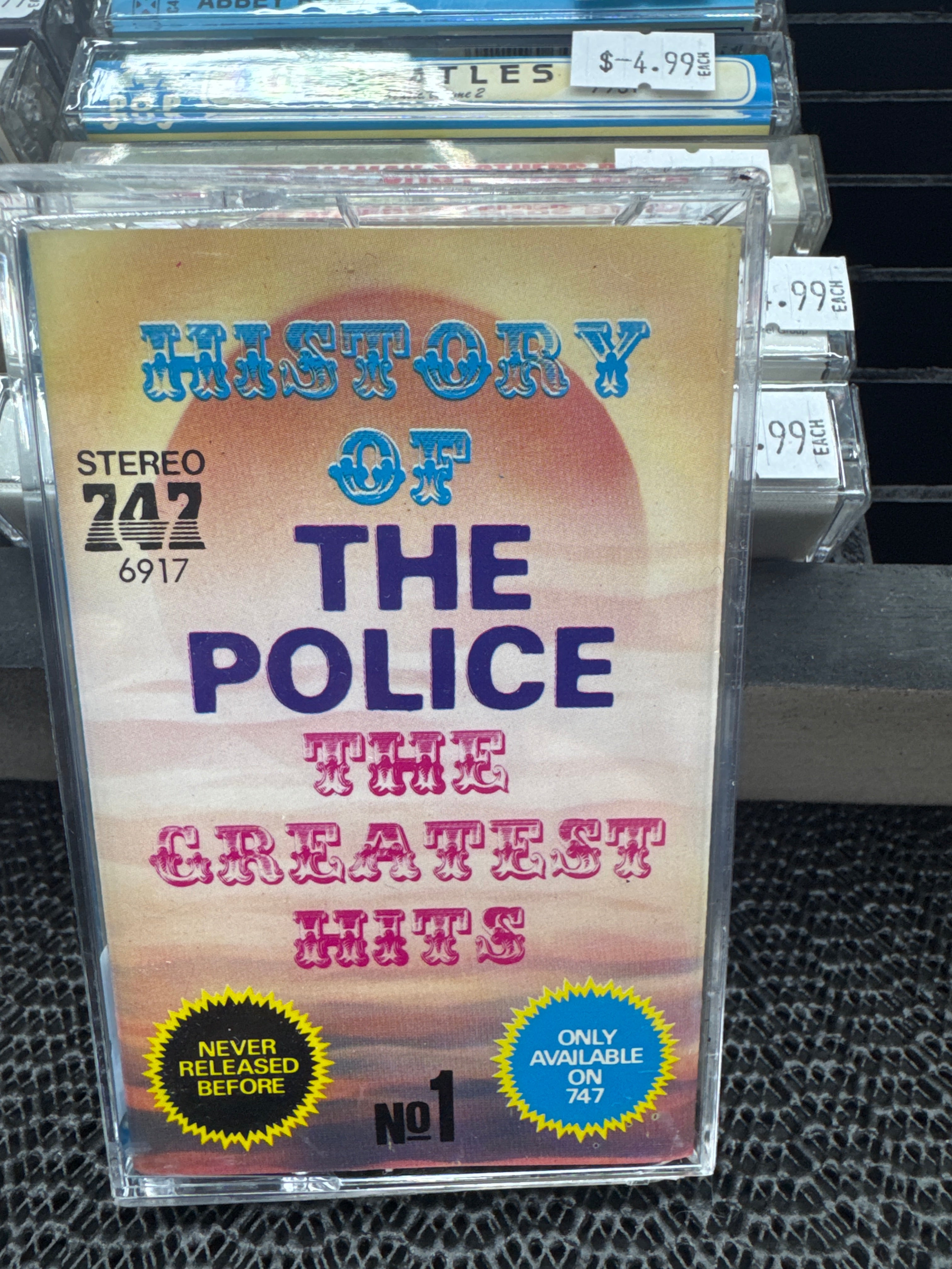 THE POLICE - HISTORY OF THE GREATEST HITS NO. 1