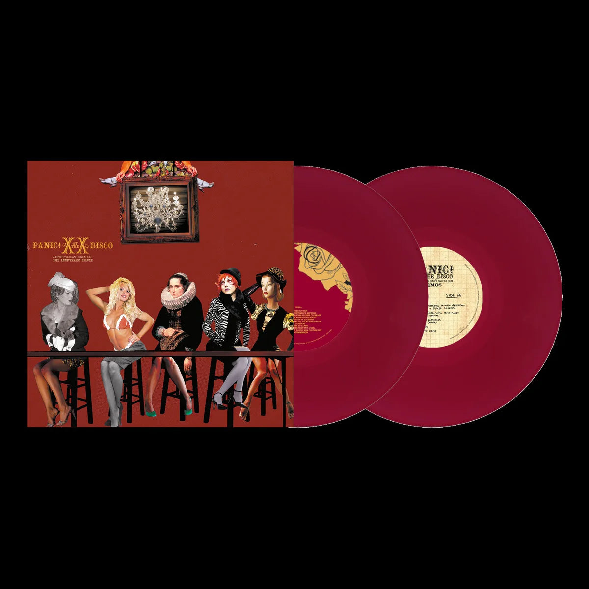 PANIC! AT THE DISCO - A FEVER YOU CAN'T SWEAT OUT (20TH ANNIVERSARY DELUXE EDITION) (RED APPLE COLORED VINYL) (2 LP'S)