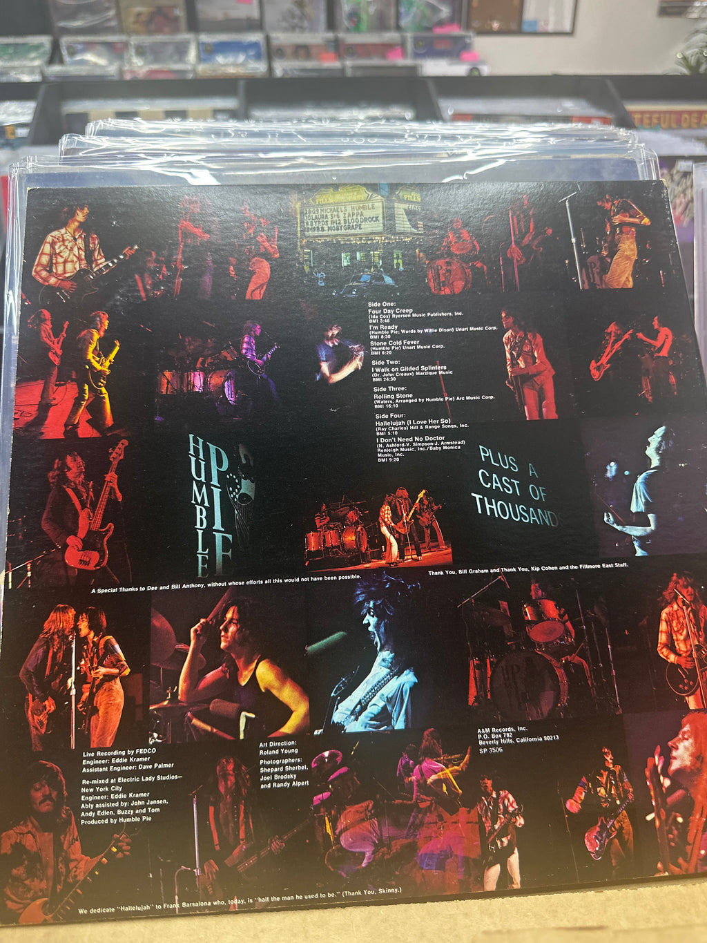 HUMBLE PIE - PERFORMANCE: ROCKIN' THE FILLMORE