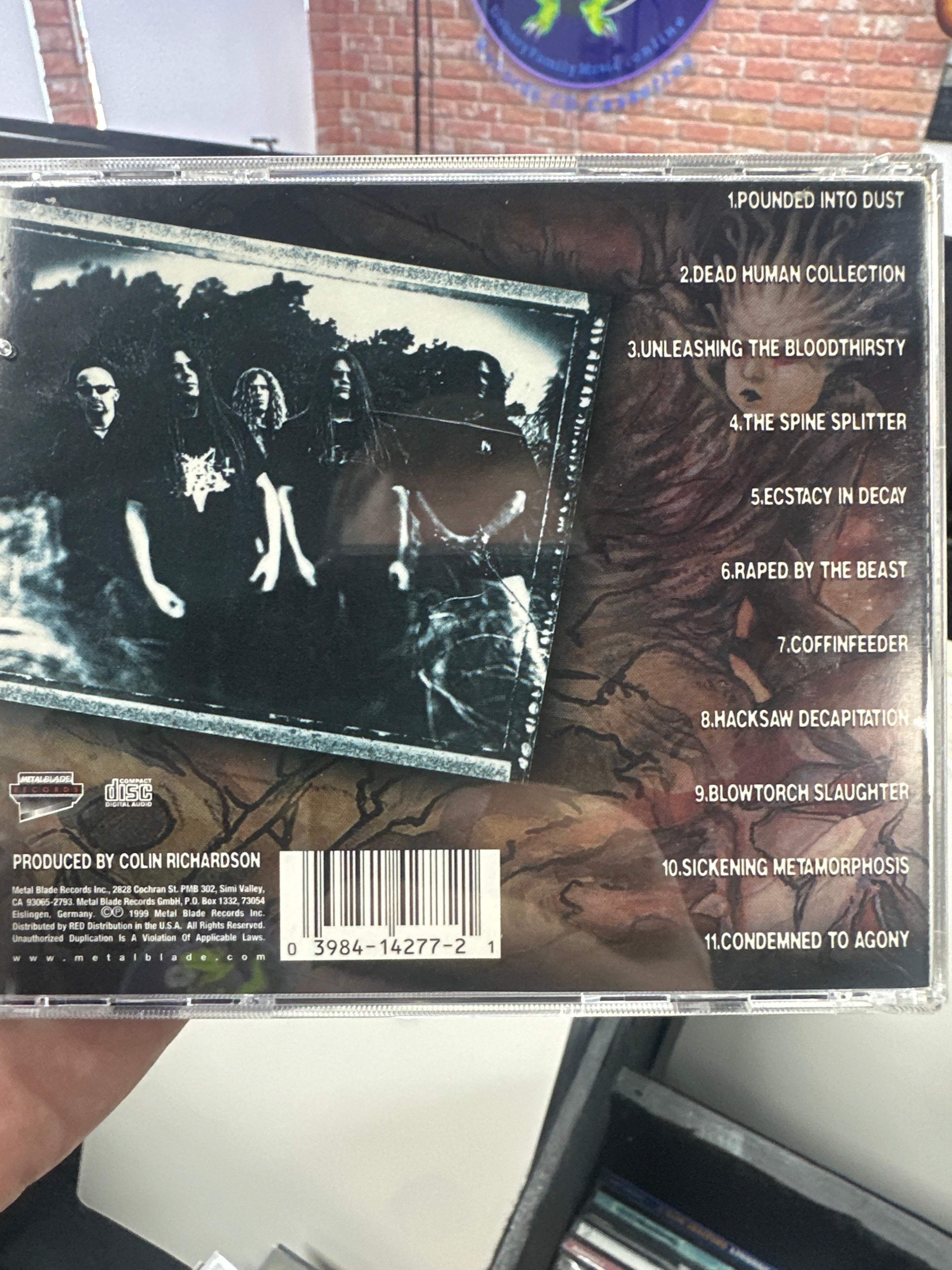 CANNIBAL CORPSE - BLOODTHIRST
