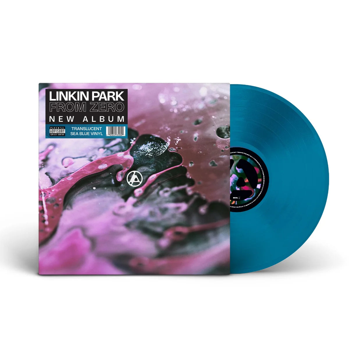 LINKIN PARK - FROM ZERO [EXPLICIT CONTENT] (TRANSLUCENT SEA BLUE COLORED VINYL)