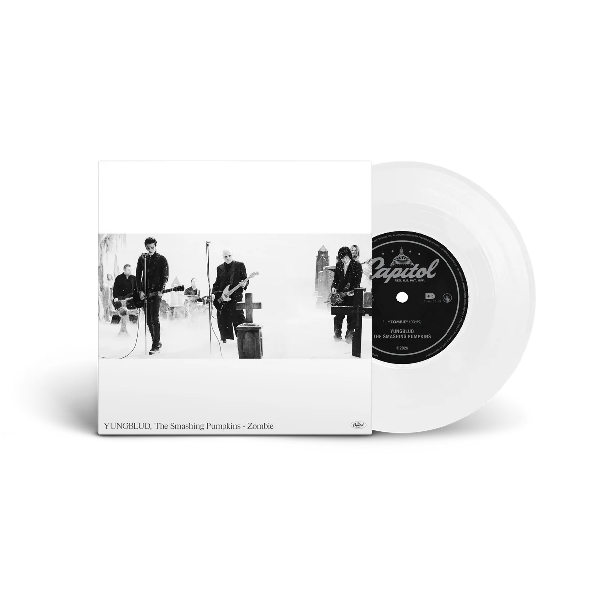 Yungblud/The Smashing Pumpkins - Zombie [White 7" Single]