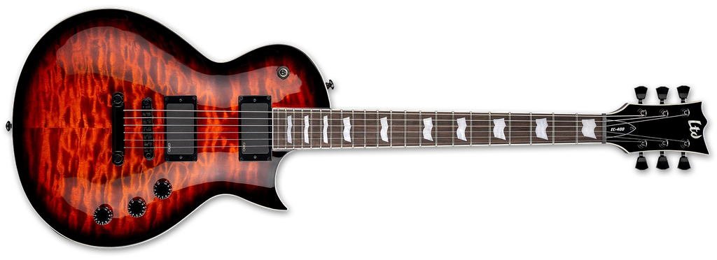 ESP  LTD EC-400 QM VINTAGE BURST