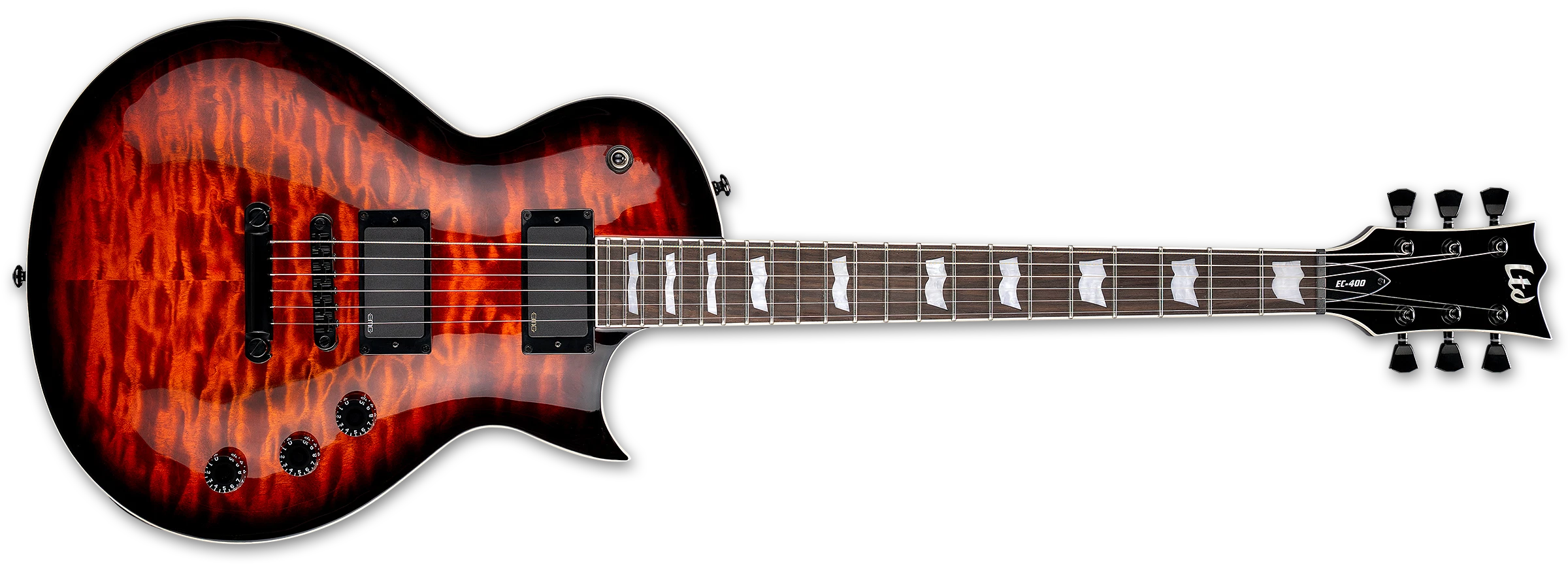 ESP  LTD EC-400 QM VINTAGE BURST