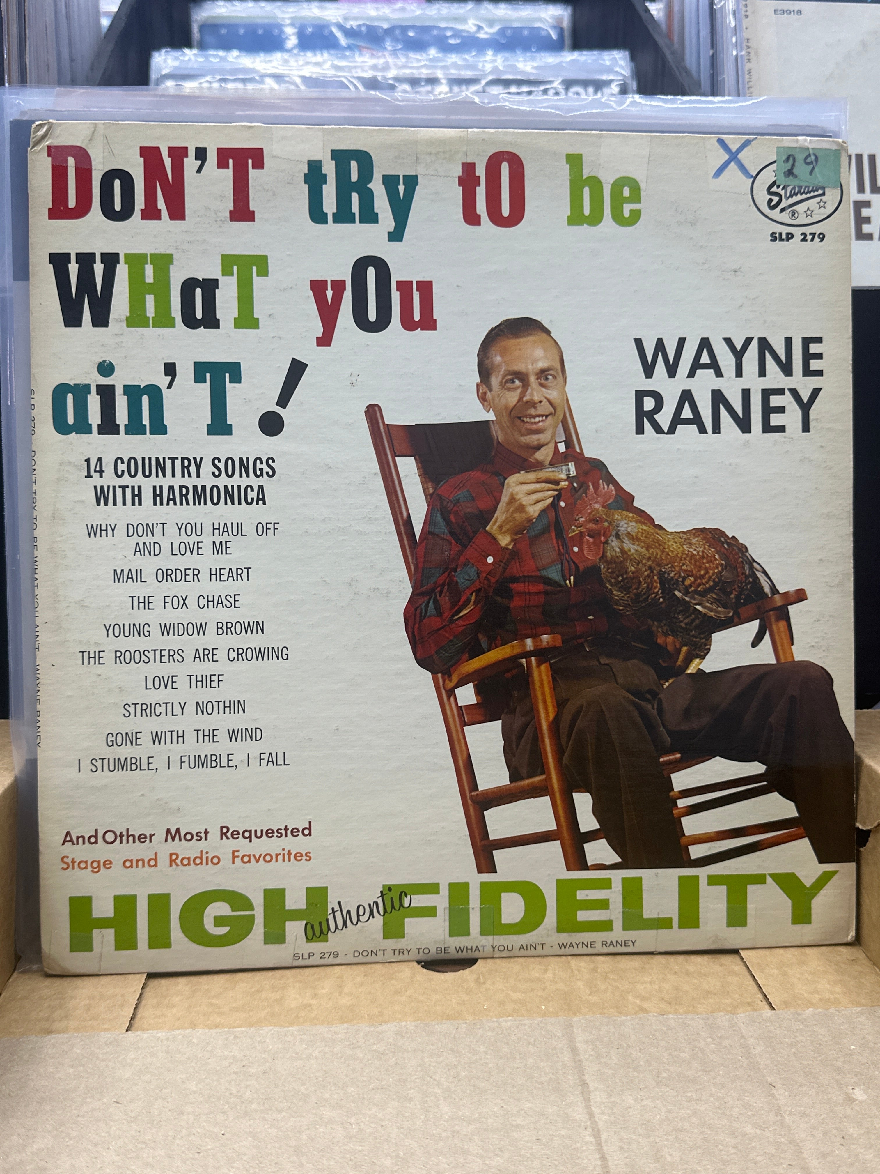 WAYNE RANEY - DON'T TRY TO BE WHAT YOU AIN'T!