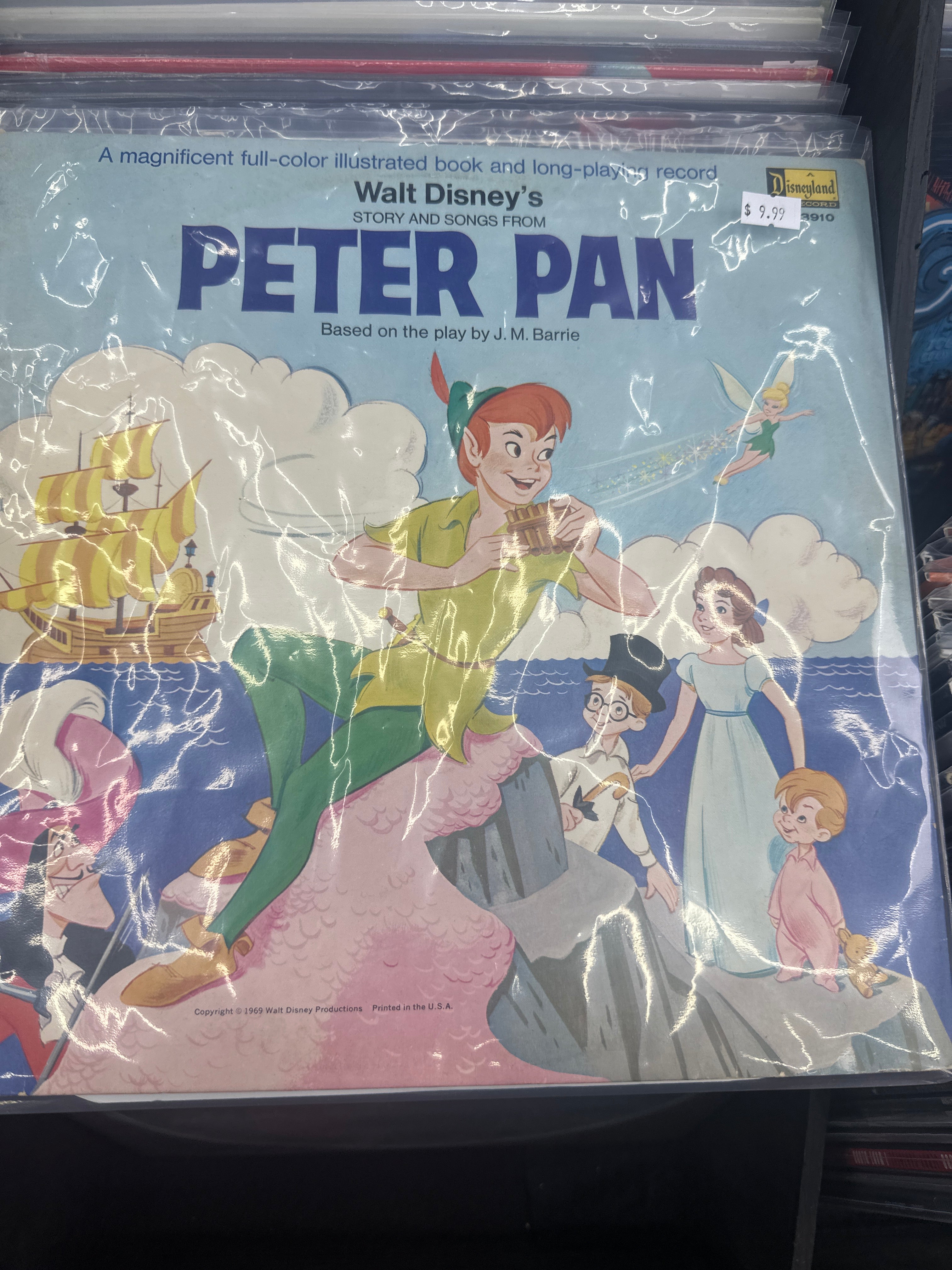 WALT DISNEY - PETER PAN: STORY AND SONGS FROM WALT DISNEY'S PETER PAN