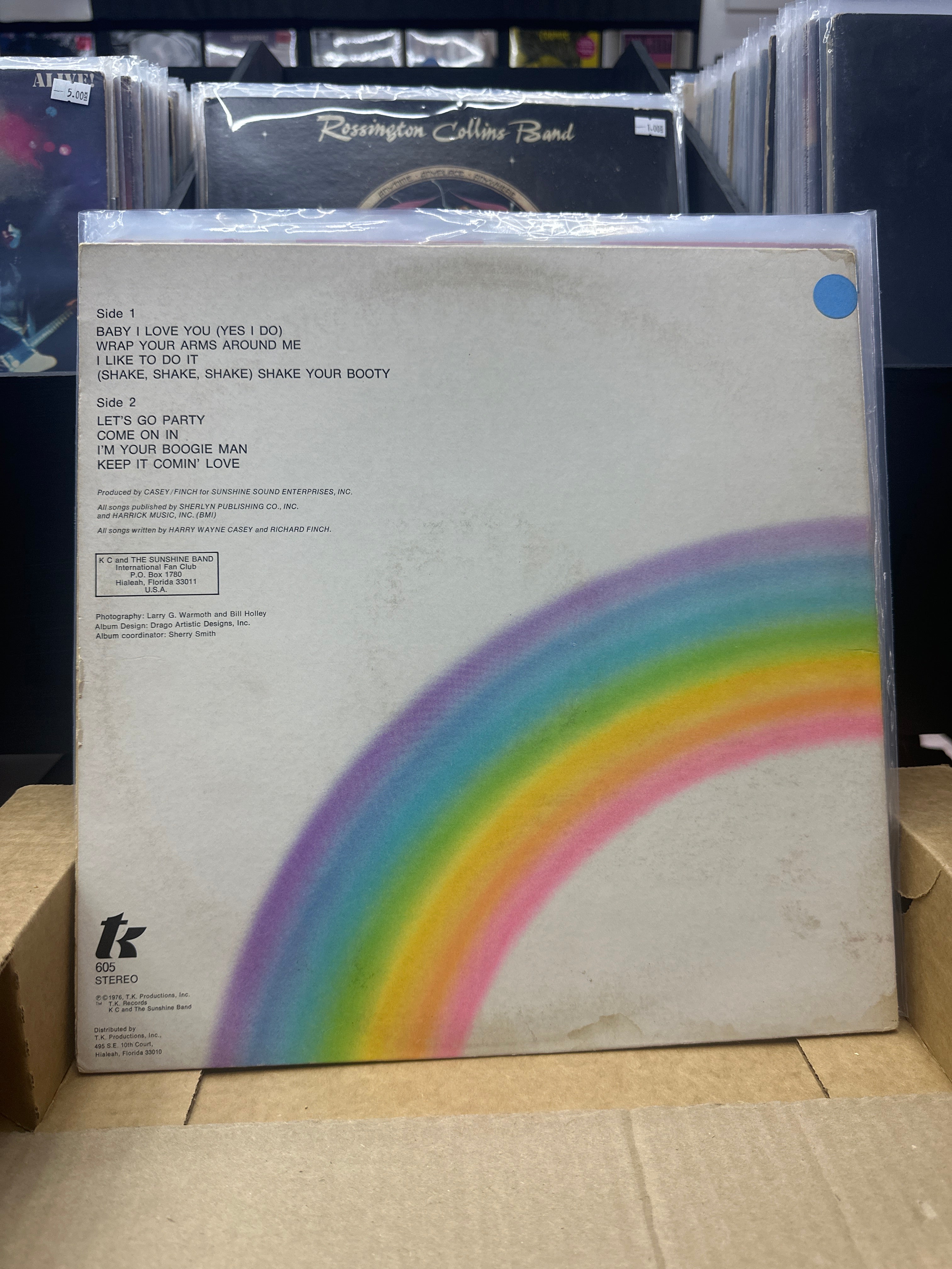 KC AND THE SUNSHINE BAND - KC AND THE SUNSHINE BAND