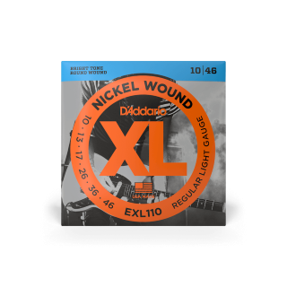 10-46 Regular Light, XL Nickel Electric Guitar Strings - EXL 110