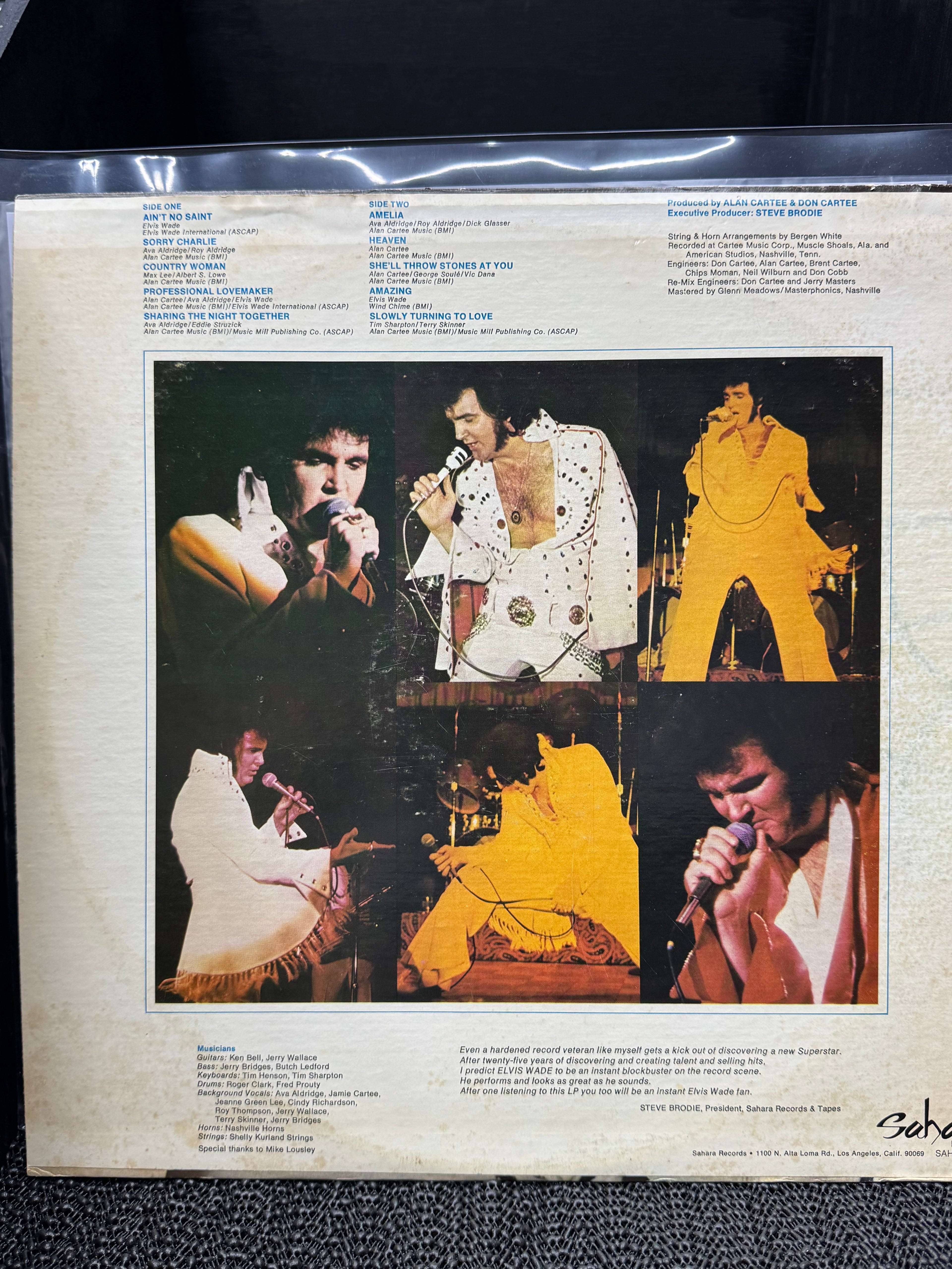 ELVIS WADE - INTRODUCING: ELVIS WADE ALL ORIGINAL SONGS