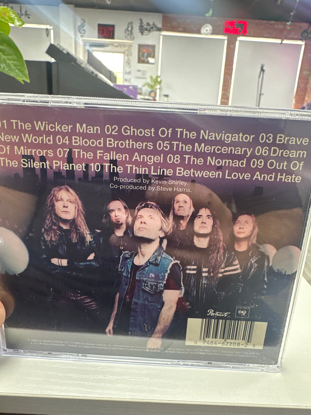 IRON MAIDEN - BRAVE NEW WORLD