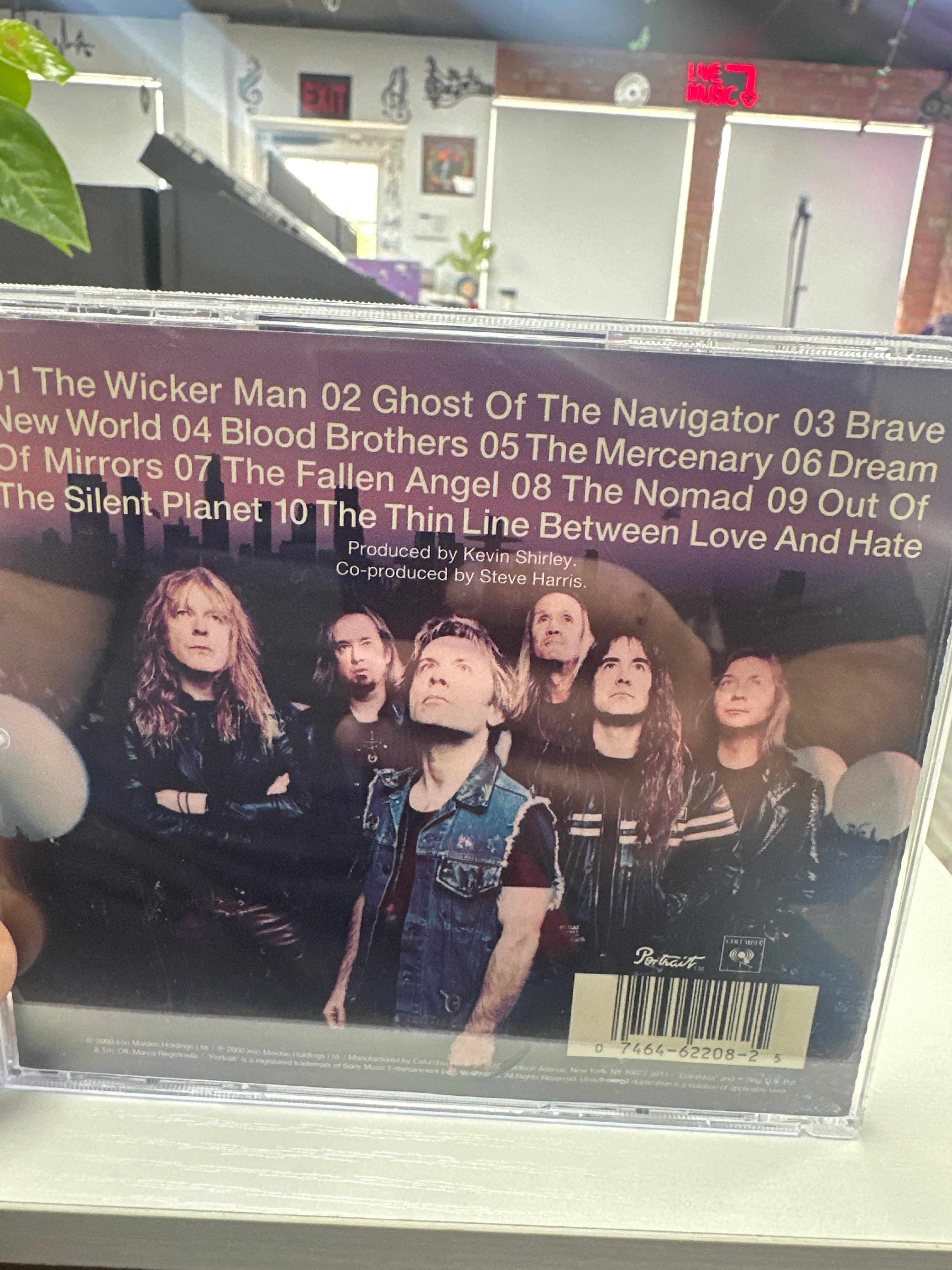 IRON MAIDEN - BRAVE NEW WORLD