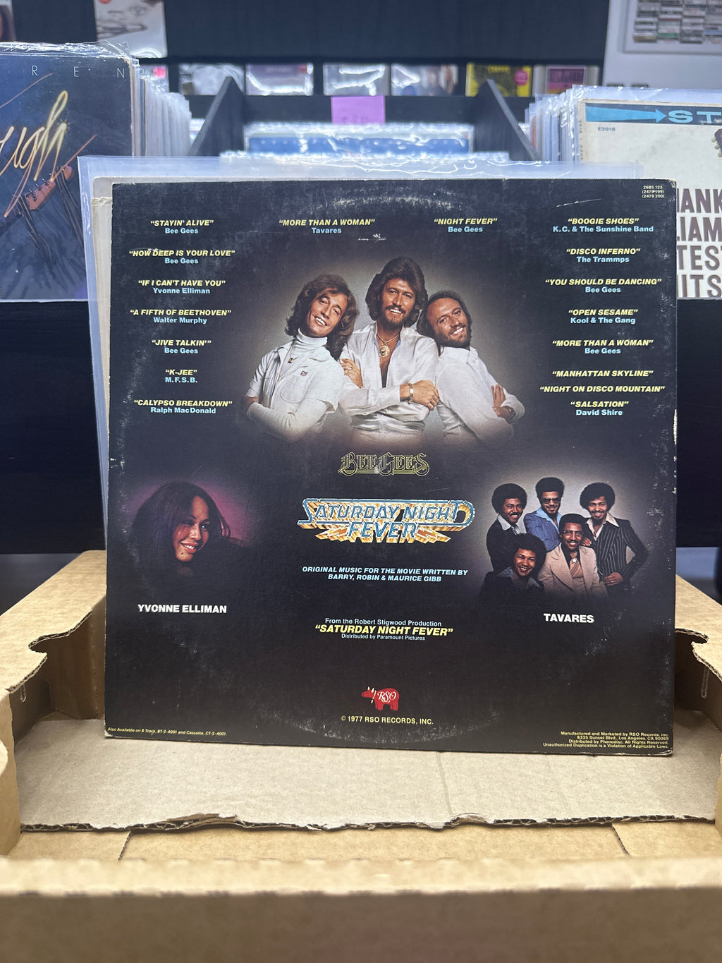 VARIOUS - SATURDAY NIGHT FEVER (THE ORIGINAL MOVIE SOUND TRACK)