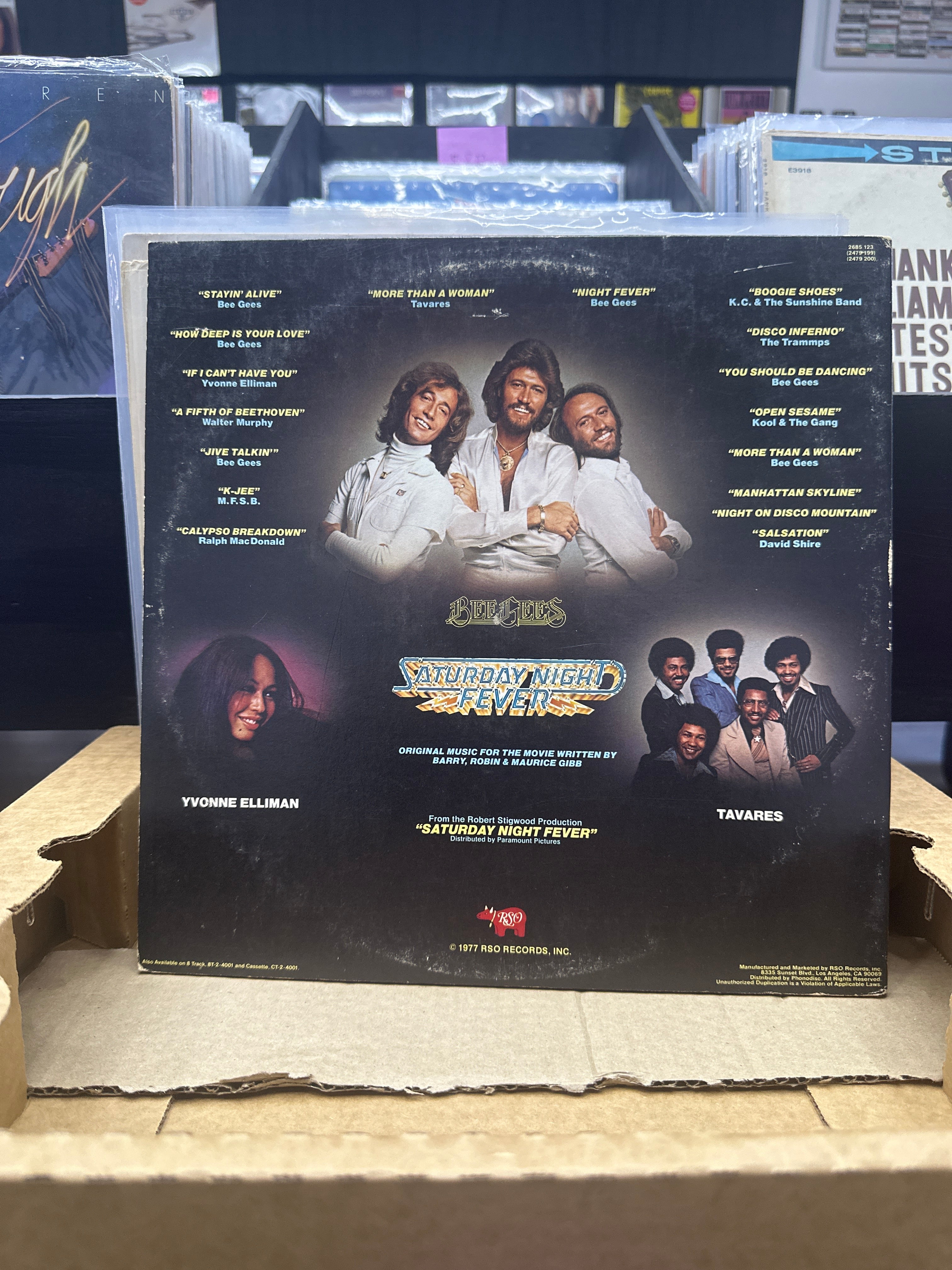 VARIOUS - SATURDAY NIGHT FEVER (THE ORIGINAL MOVIE SOUND TRACK)