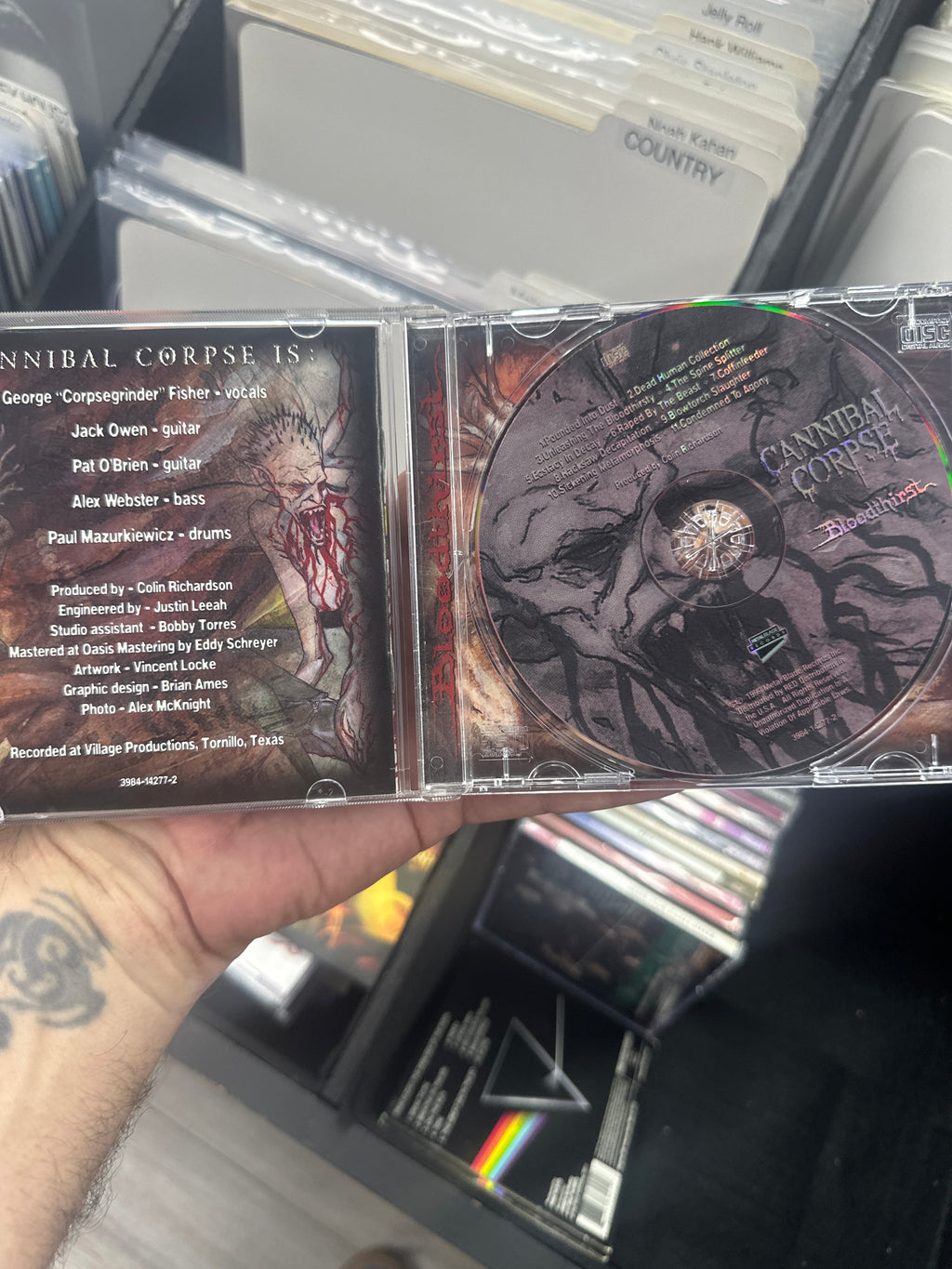 CANNIBAL CORPSE - BLOODTHIRST