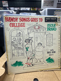 OSCAR BRAND WITH DAVE SEAR - BAWDY SONGS GOES TO COLLEGE