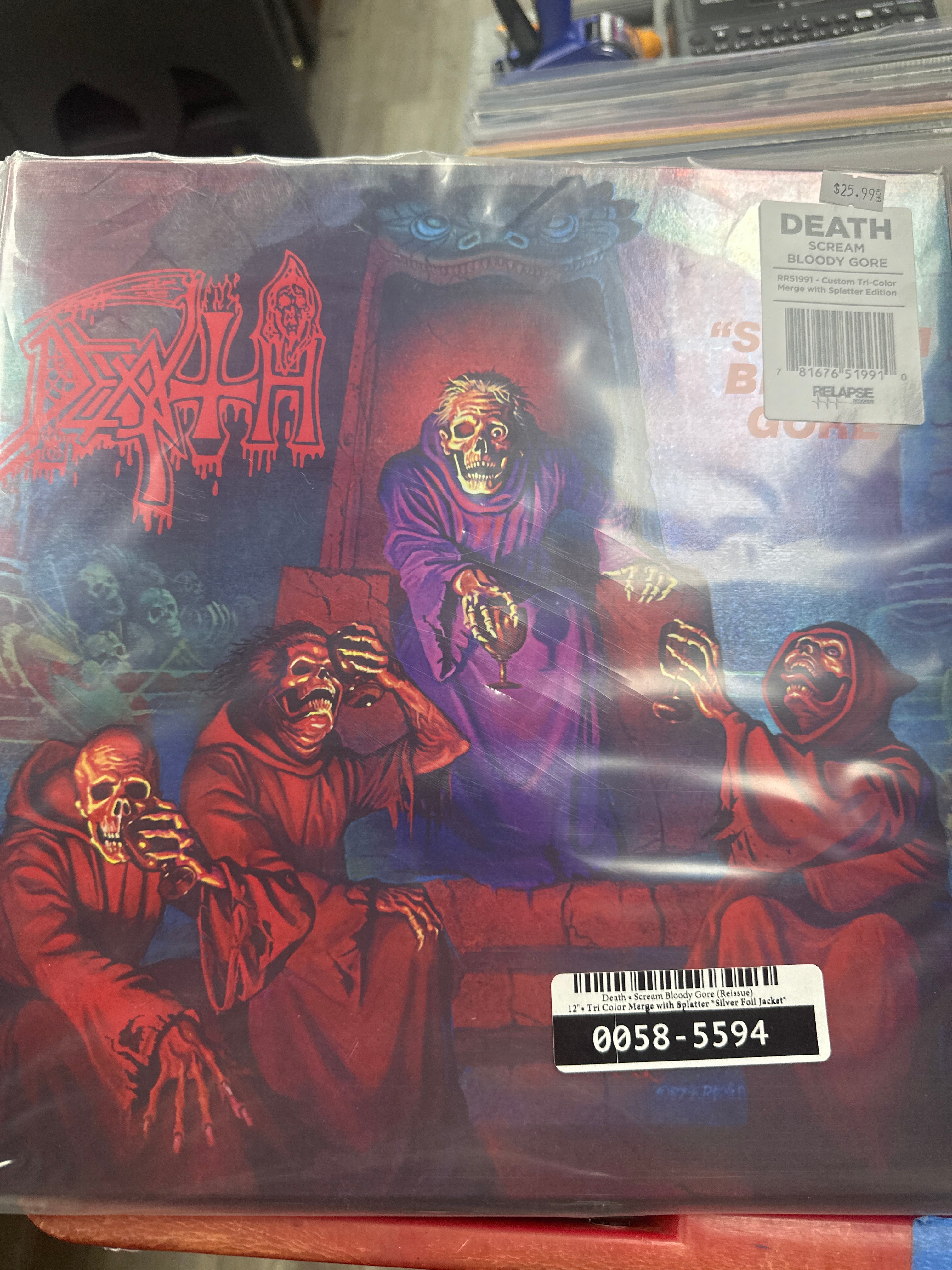 DEATH - SCREAM BLOODY GORE