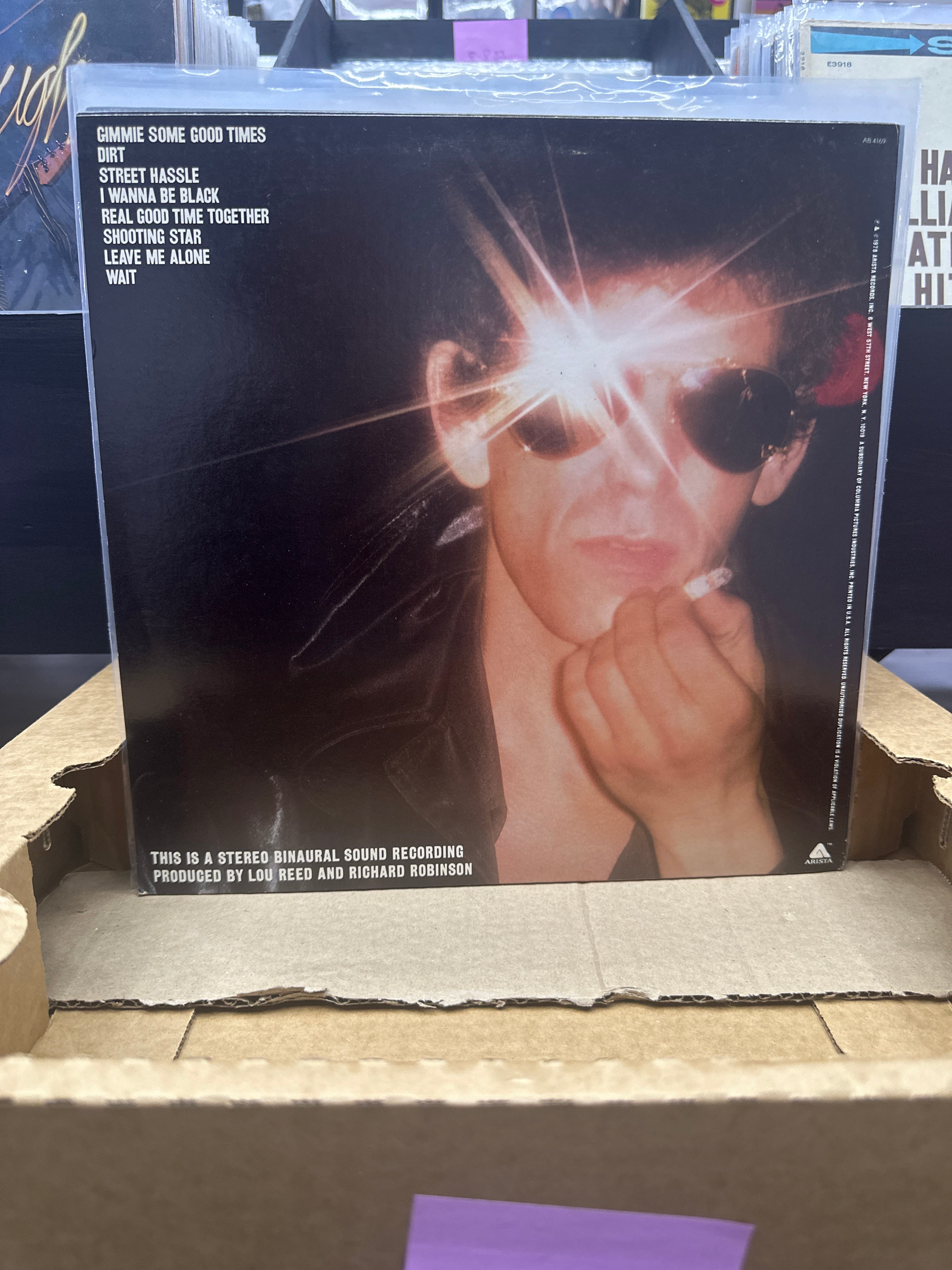 LOU REED - STREET HASSLE