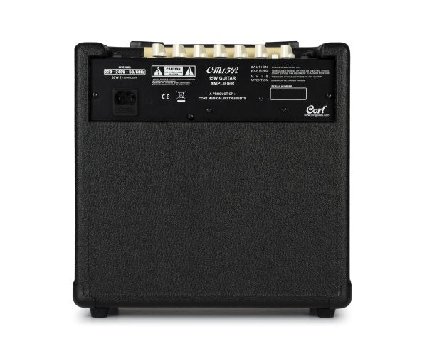 Cort CM15R-BK 15 Watt 1 x 8" Guitar Combo Amplifier