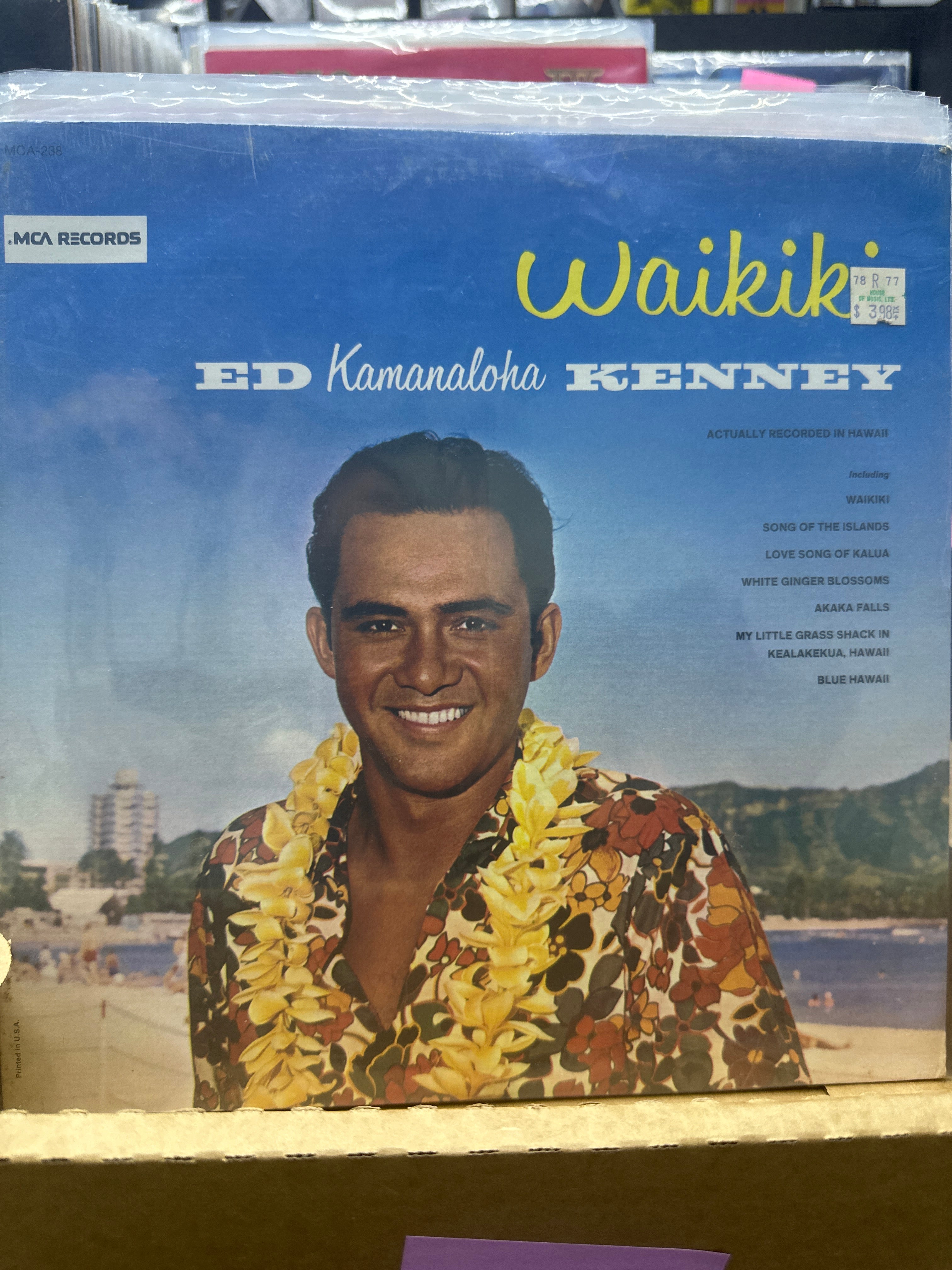ED KAMANALOHA KENNEY - WAIKIKI