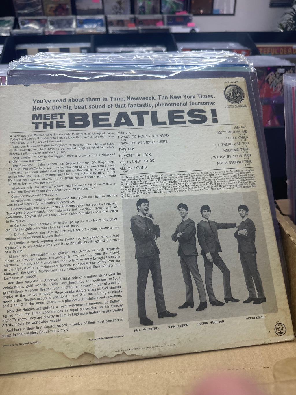 THE BEATLES - MEET THE BEATLES!