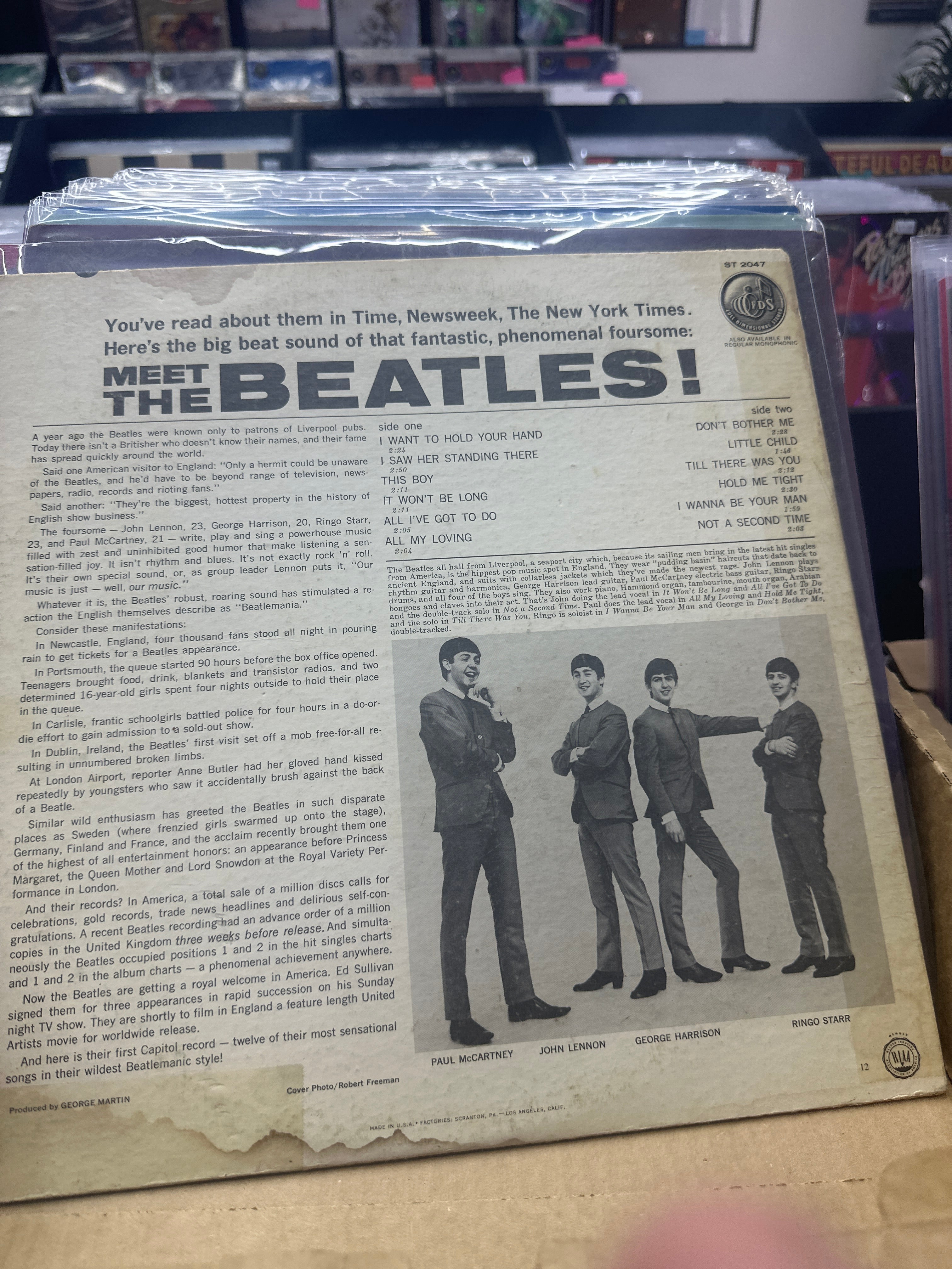 THE BEATLES - MEET THE BEATLES!