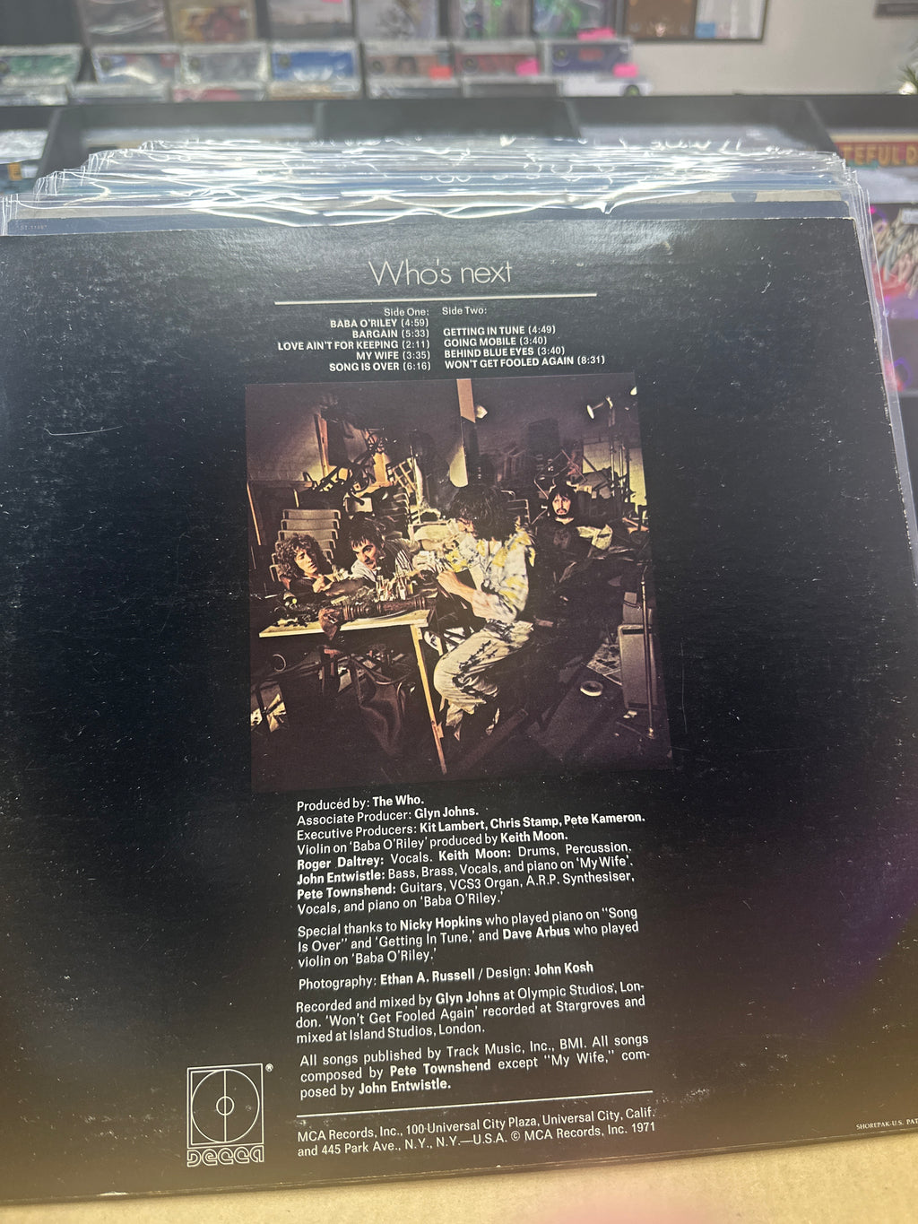 THE WHO - WHO'S NEXT