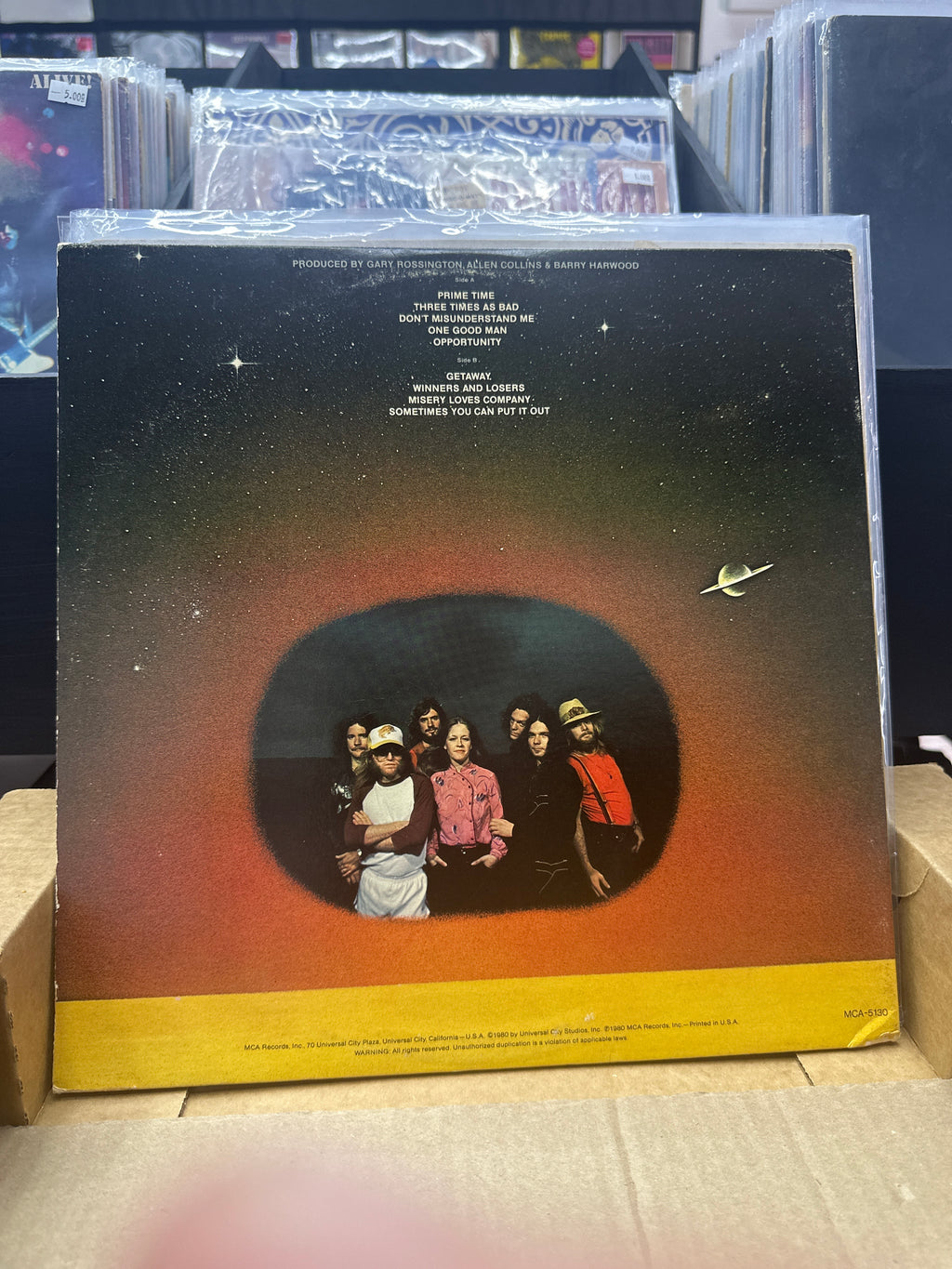 ROSSINGTON COLLINS BAND - ANYTIME, ANYPLACE, ANYWHERE