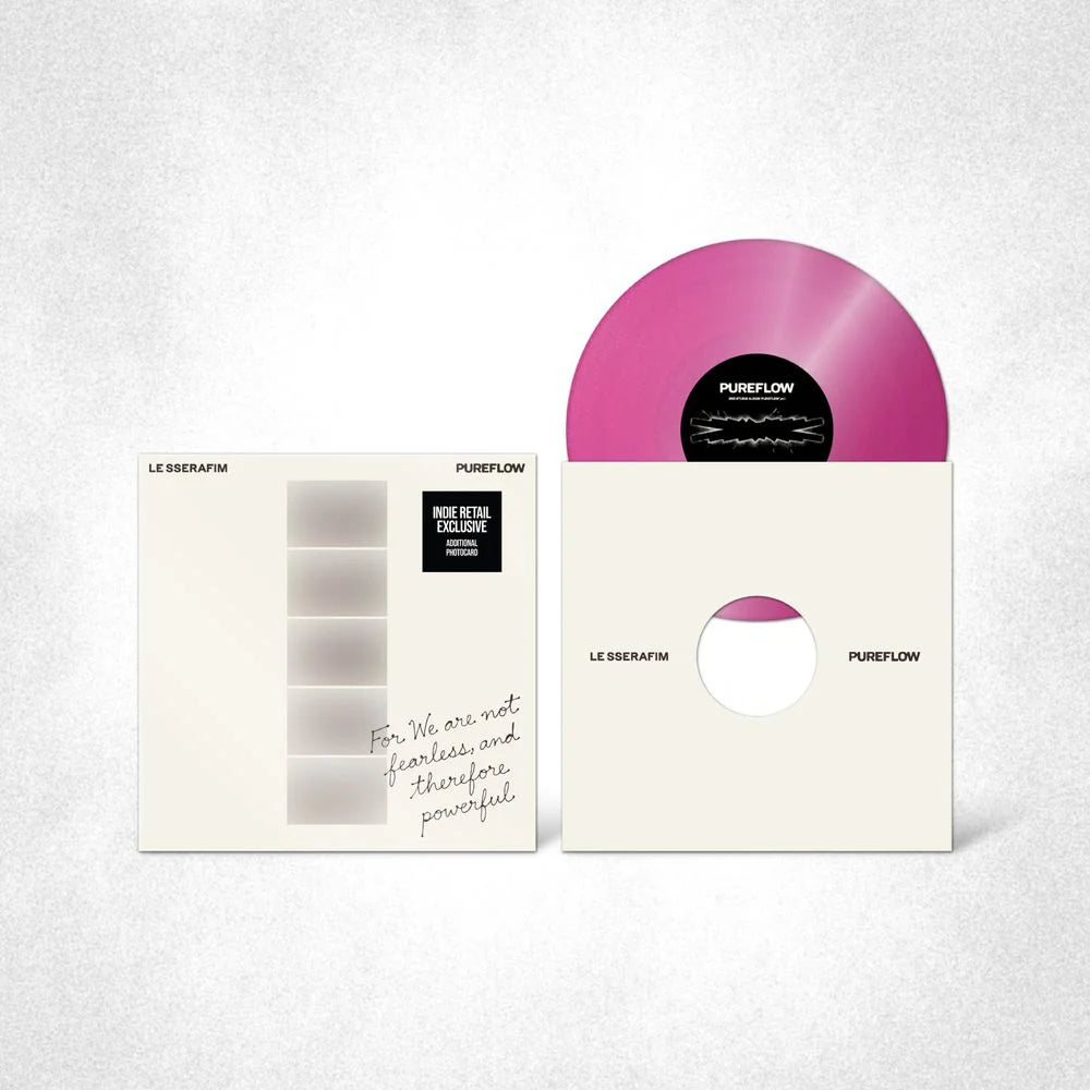 LE SSERAFIM - 2ND STUDIO ALBUM 'PUREFLOW' PT.1 [HOT PINK GLITTER VER.]