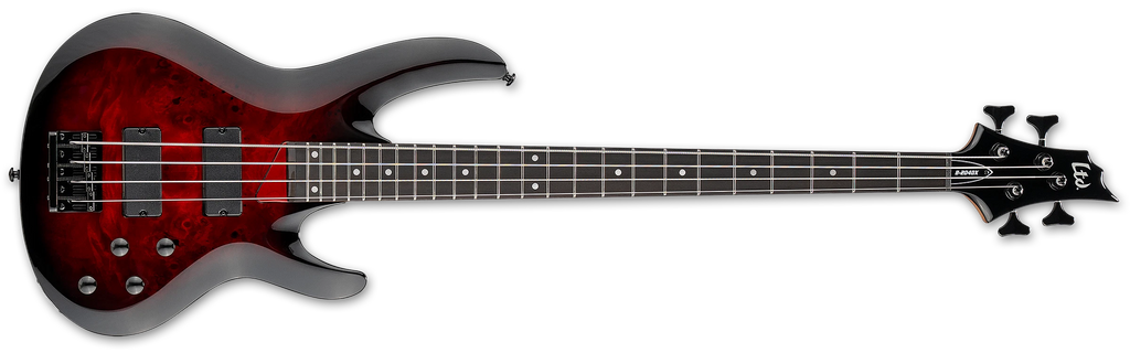 ESP LTD - B-204DX Red Burst
