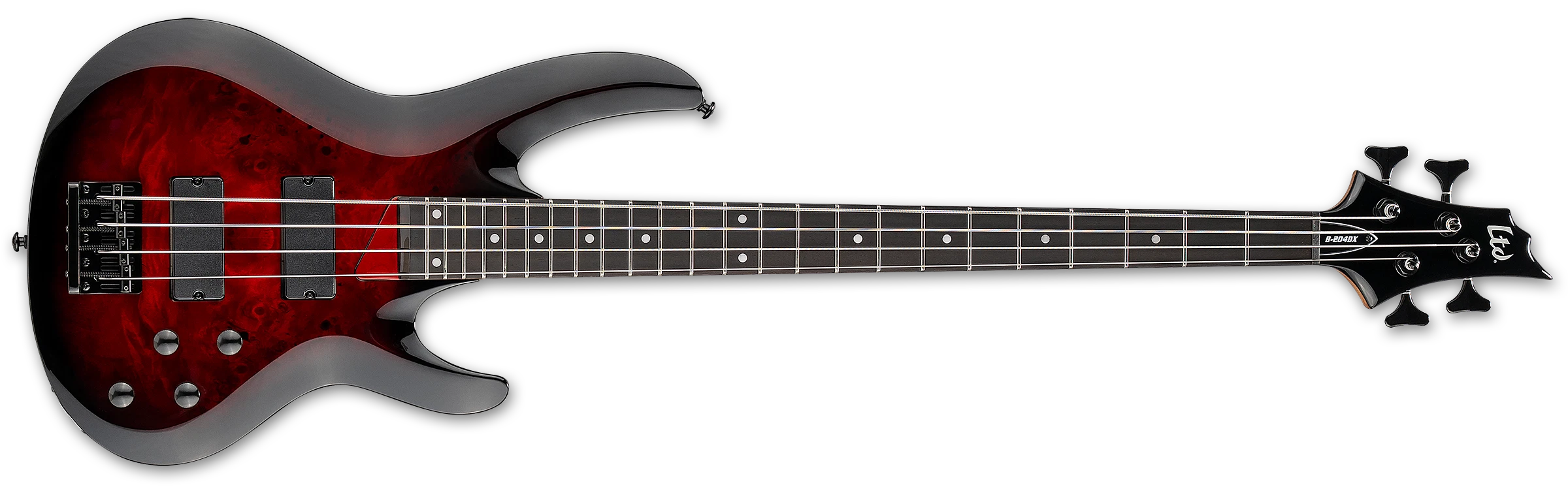 ESP LTD - B-204DX Red Burst