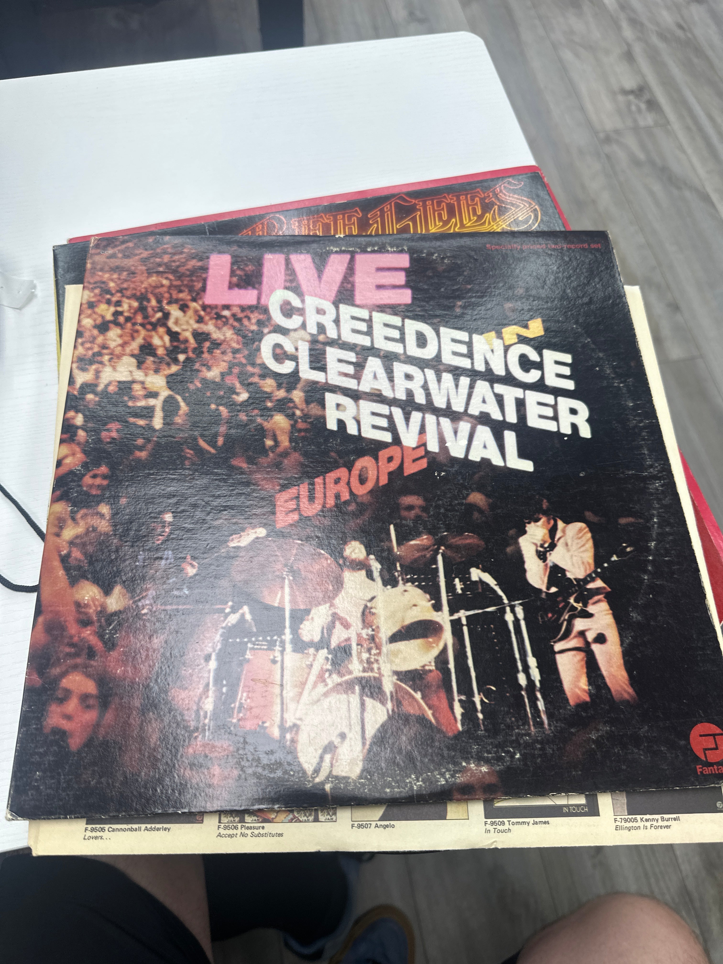 CREEDENCE CLEARWATER REVIVAL - LIVE IN EUROPE
