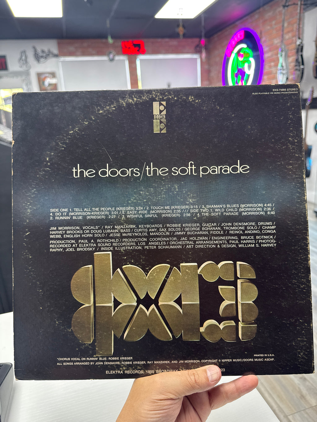 THE DOORS - THE SOFT PARADE