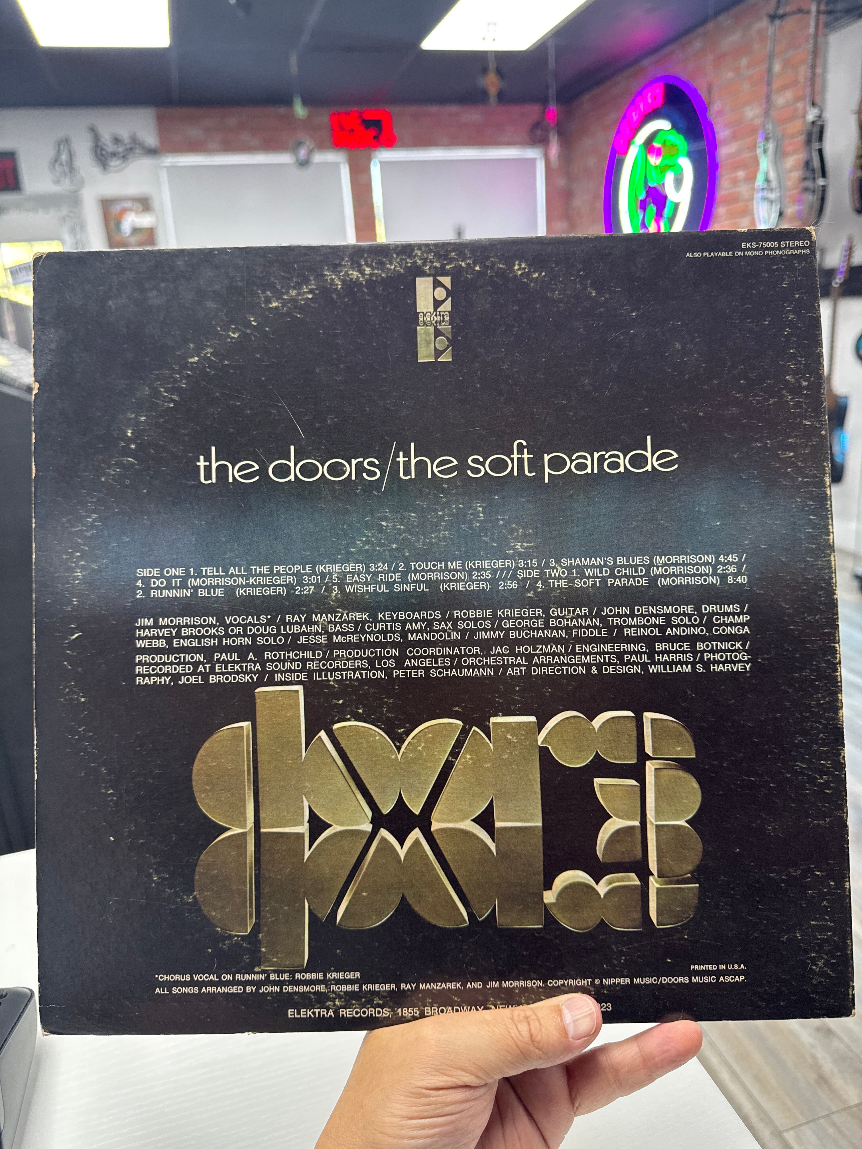 THE DOORS - THE SOFT PARADE